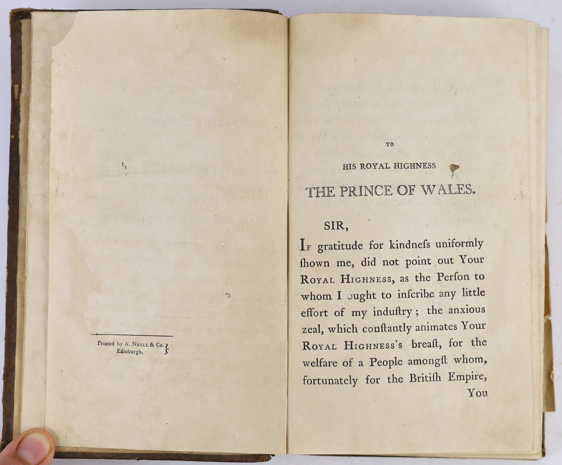 Maitland, James (Earl of Lauderdale) - An Inquiry into the Nature and Origin of Public Wealth, and into the means of its increase. First Edition.